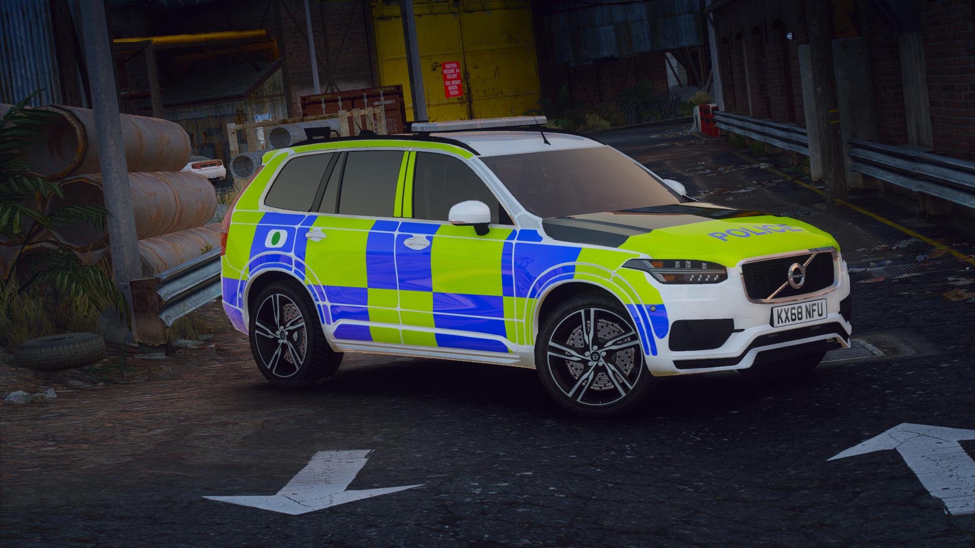 Union Mods - [SKIN] 2017 Volvo XC90 - Police Demonstrator