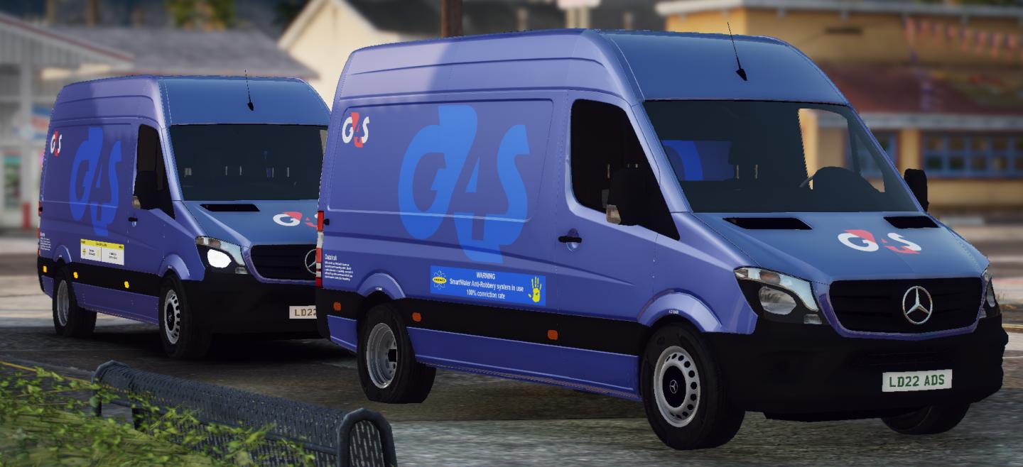 Union Mods - G4S Mercedes Sprinter Van Pack