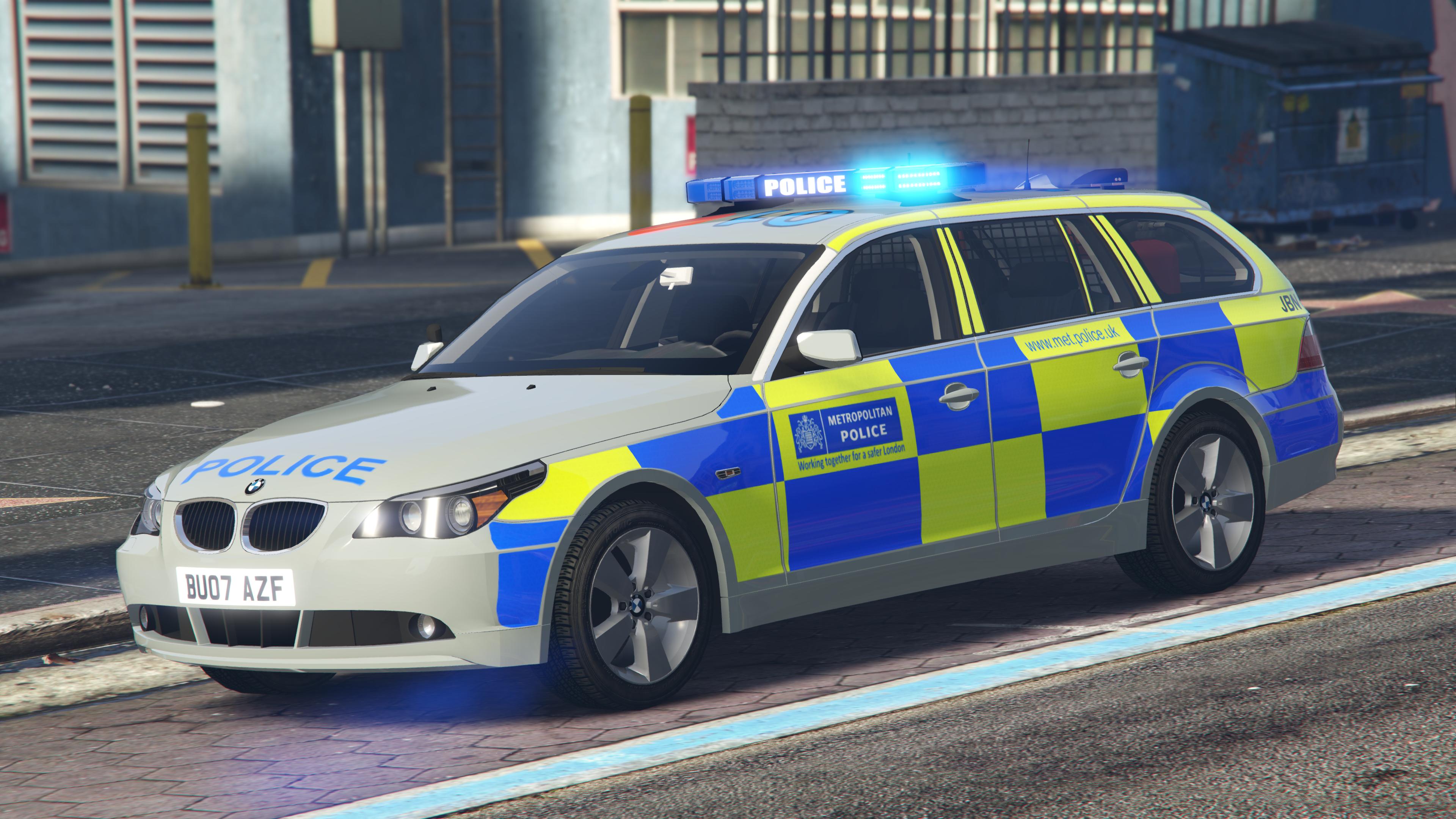 Union Mods - [ELS] BMW 530d 2007 - Met Police Traffic Car